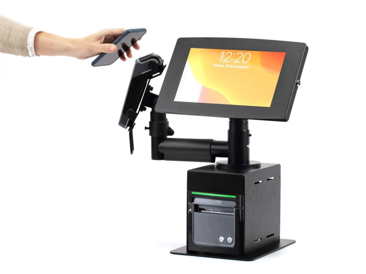 Kiosque de commande et de paiement automatique - Modèle Tech K6.1