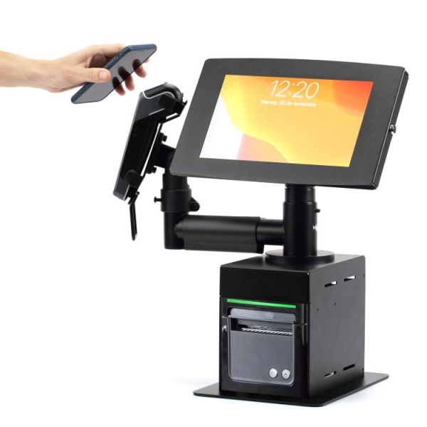 Kiosque de commande et de paiement automatique - Modèle Tech K6.1
