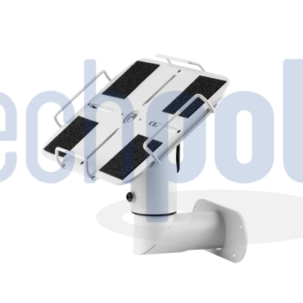 Support universel pour tablette murale blanc
